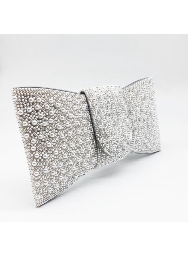 She pearl bow clutch - Image 5